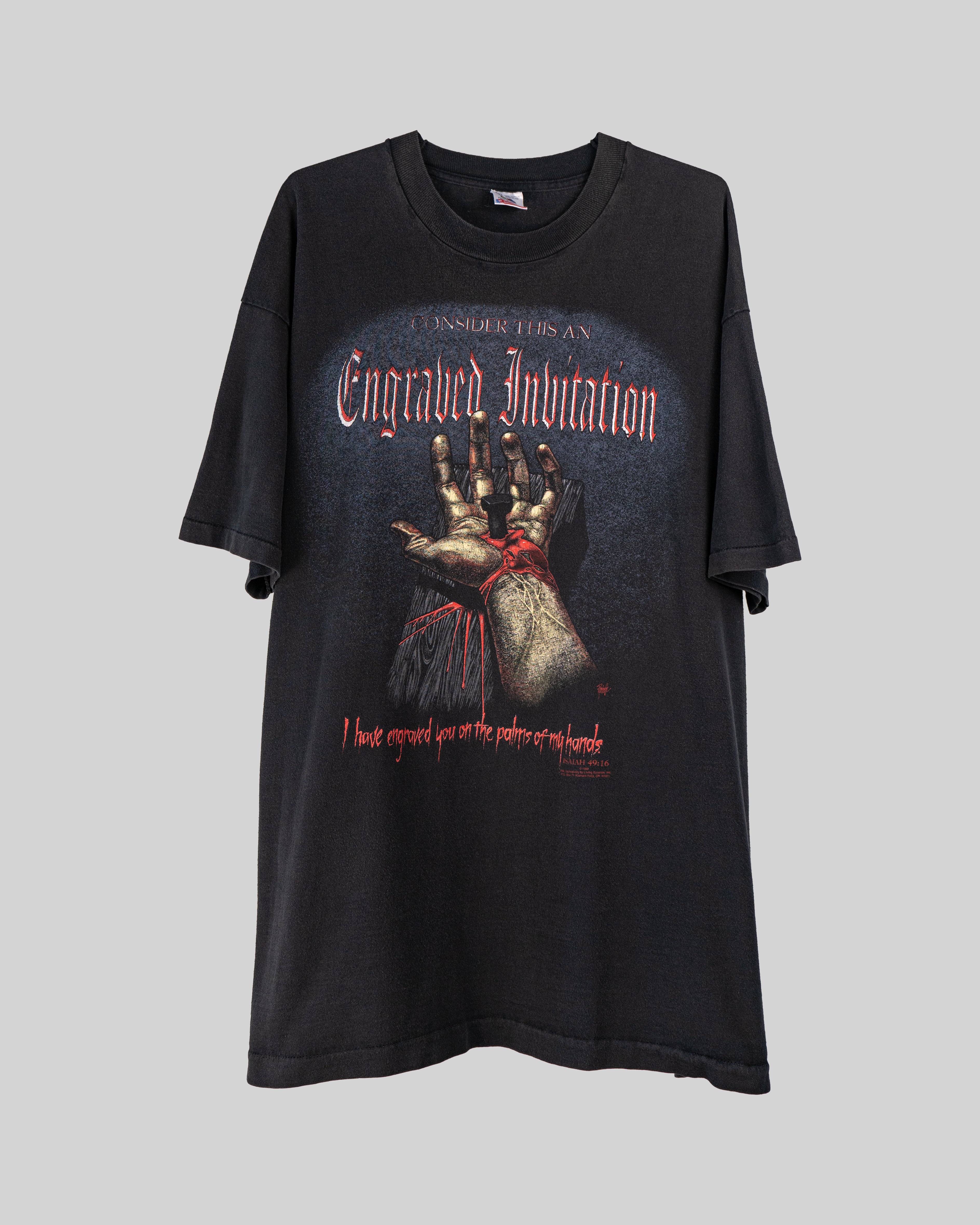 1993 Jesus Christ "Engraved Invitation" - XXL