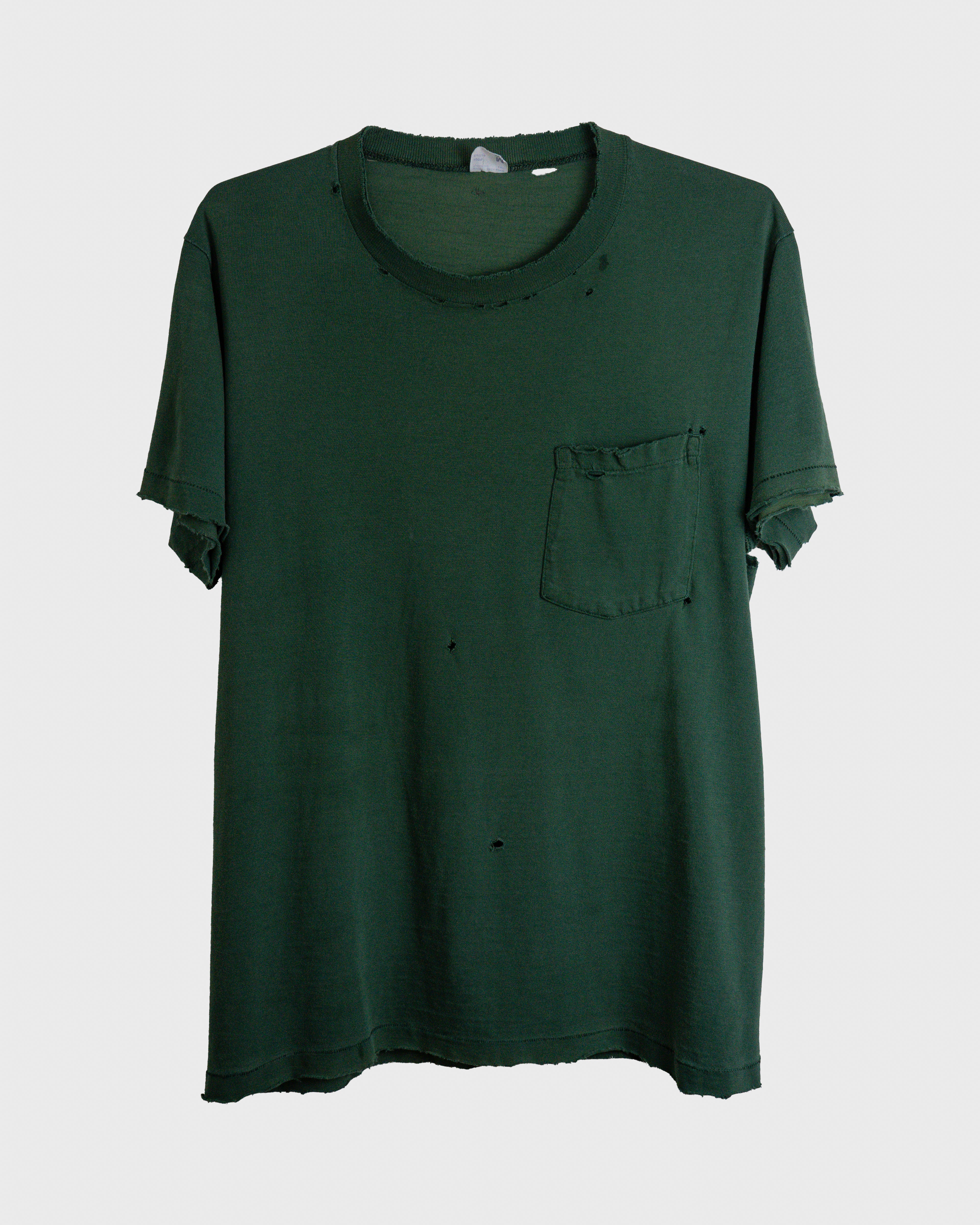 1970s Forest Green Pocket Blank