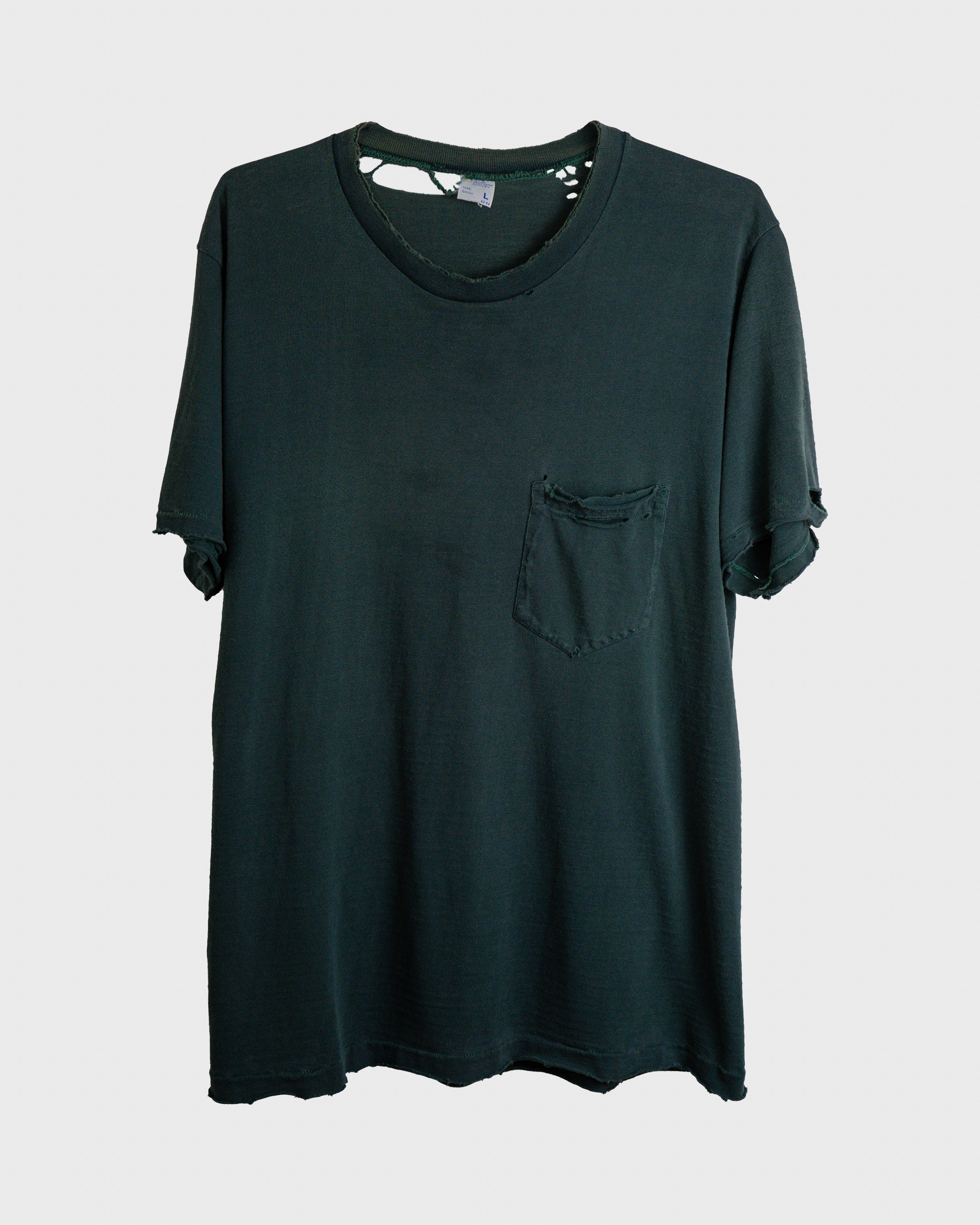 1970s Emerald Green Pocket Blank