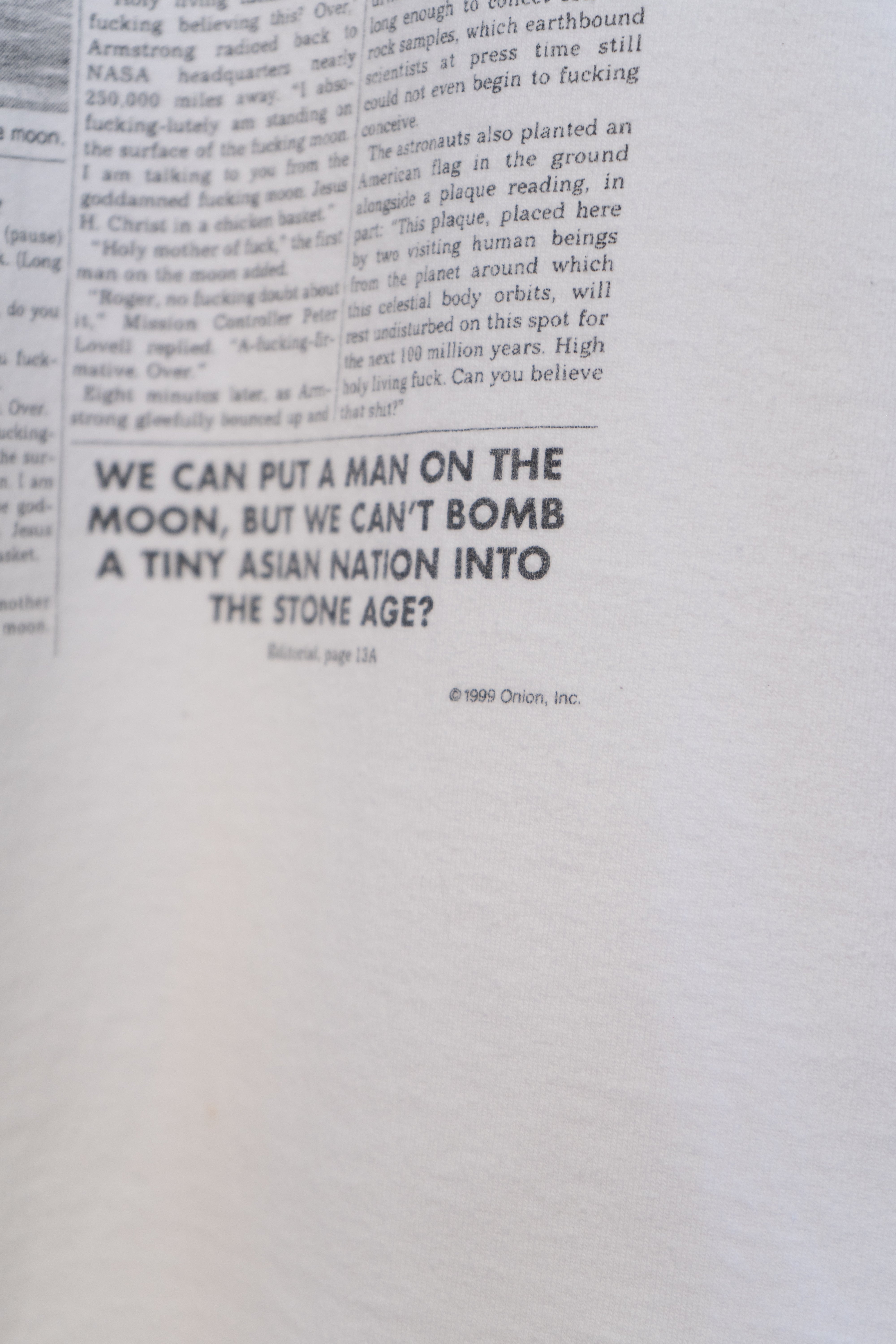 1999 Man Walks On The Fucking Moon