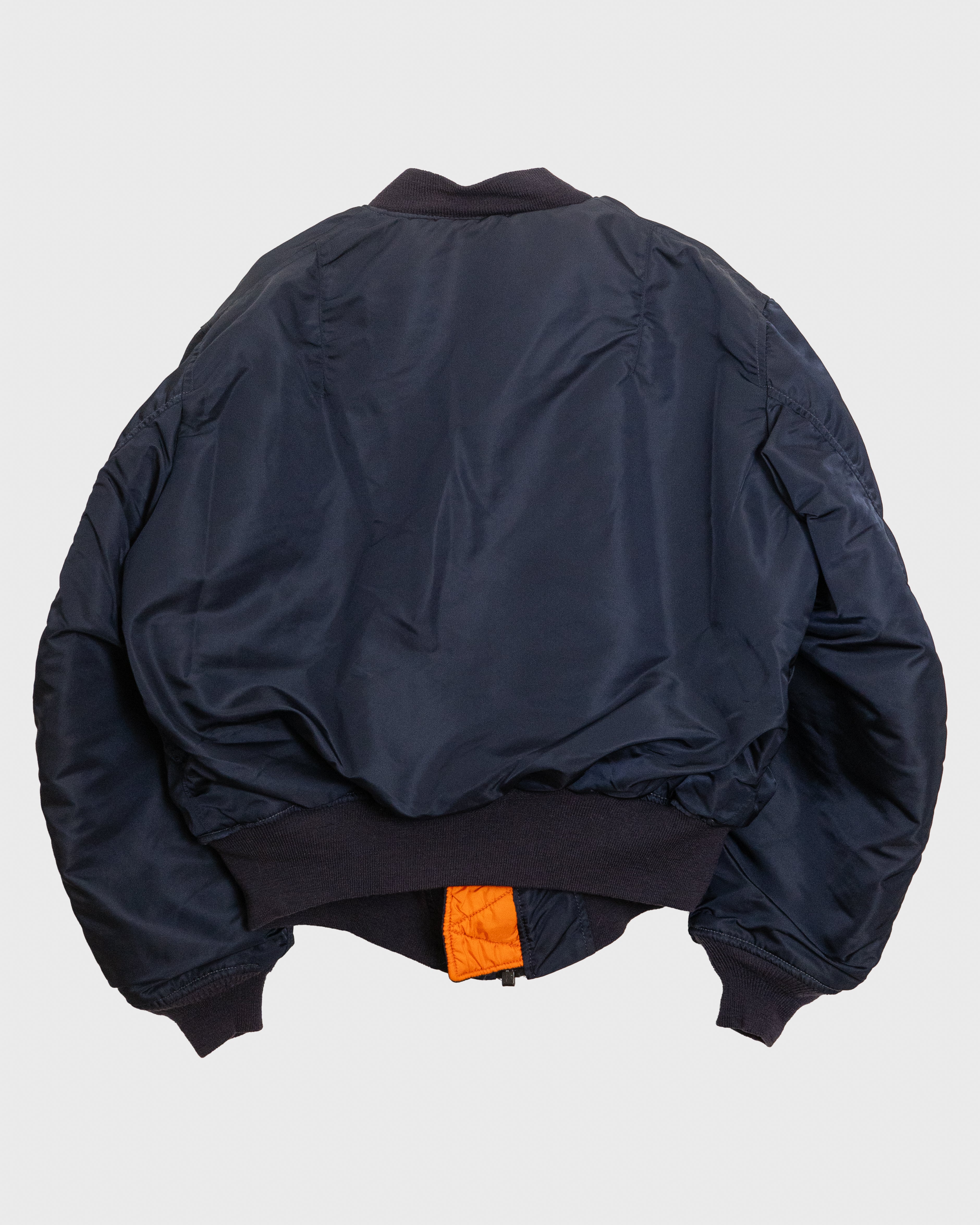 1970s Military Navy Blue Bomber