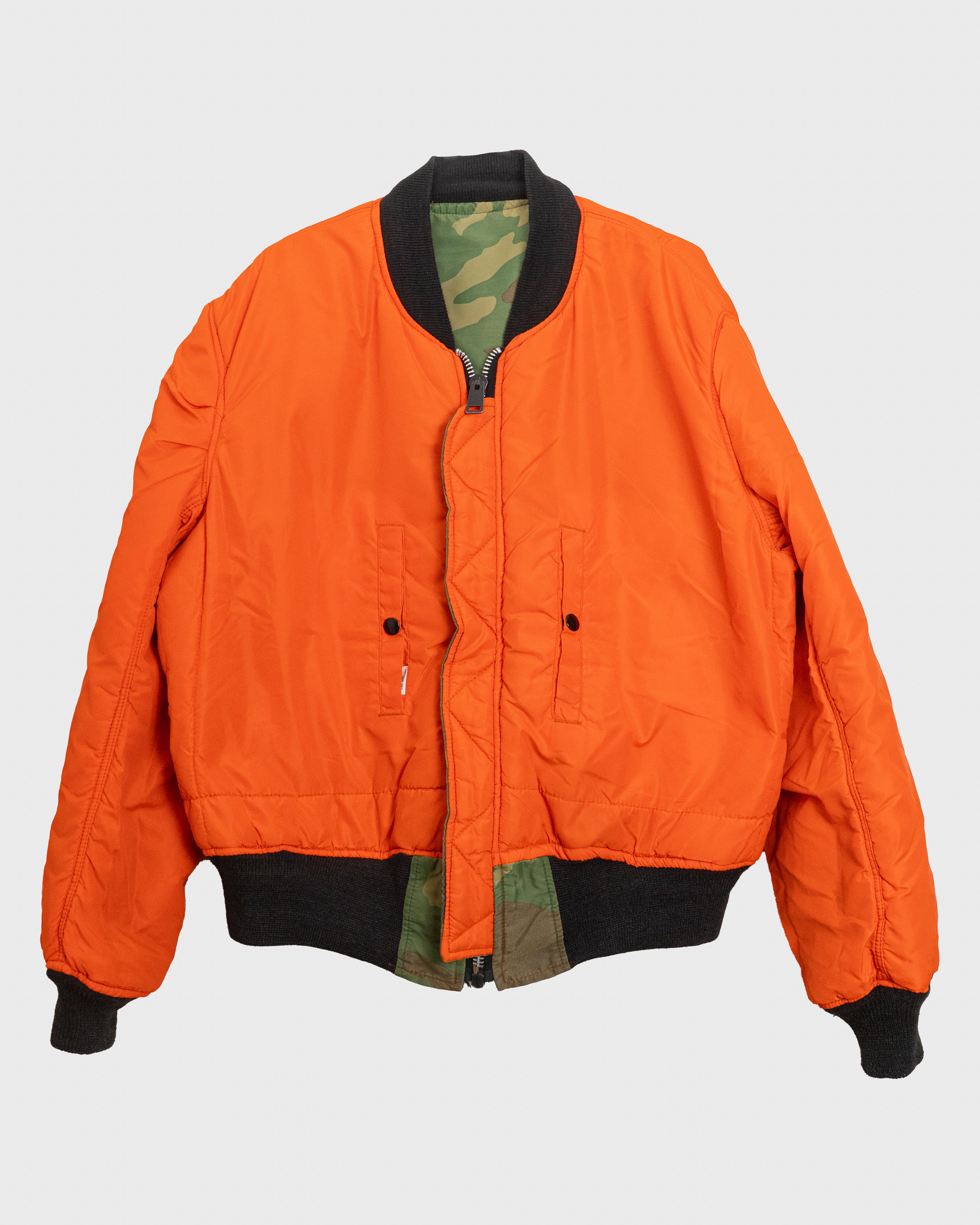 1970s Military Camo Bomber