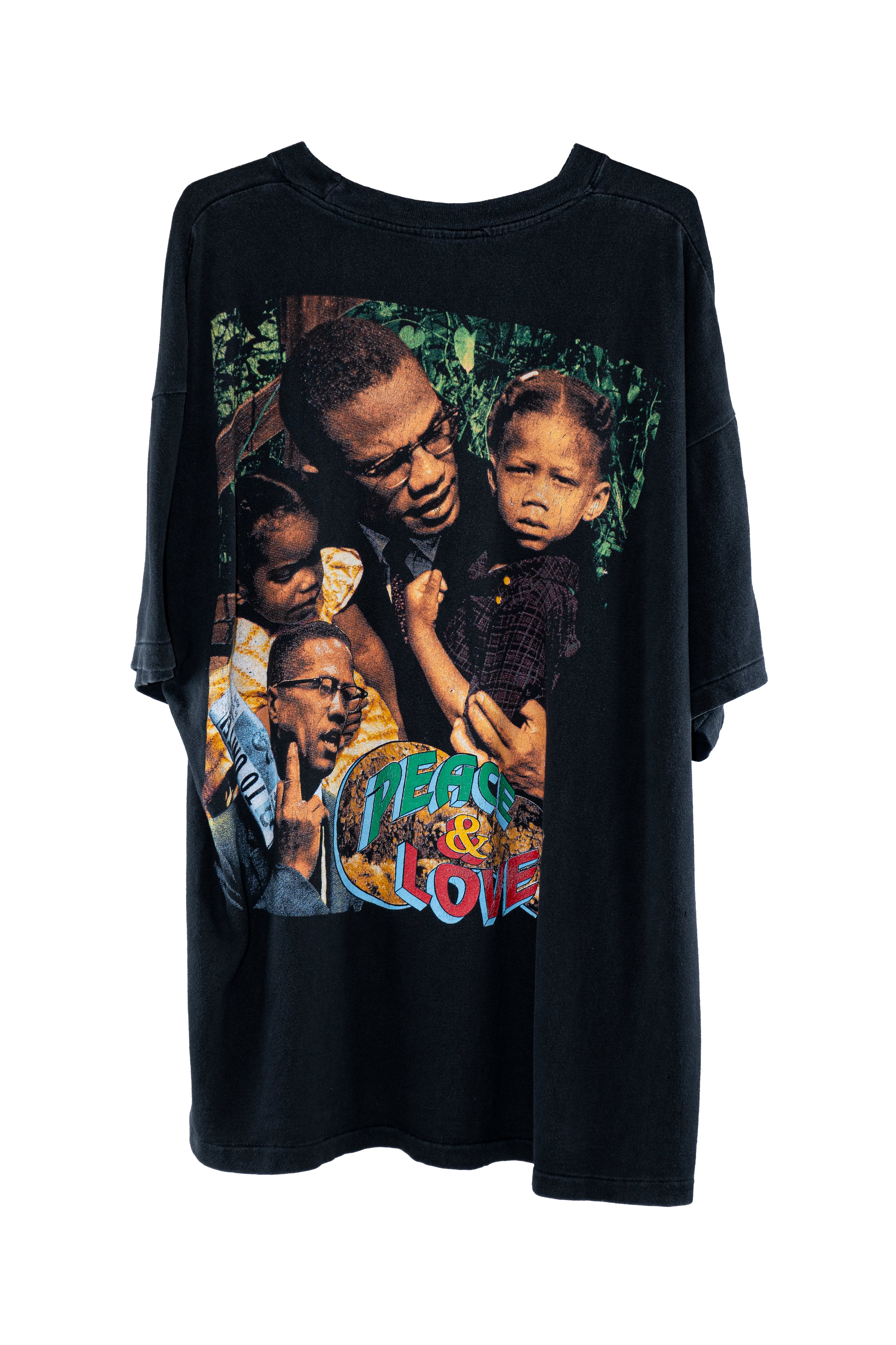 1990s Malcolm X “Peace & Love” (XX-Large)