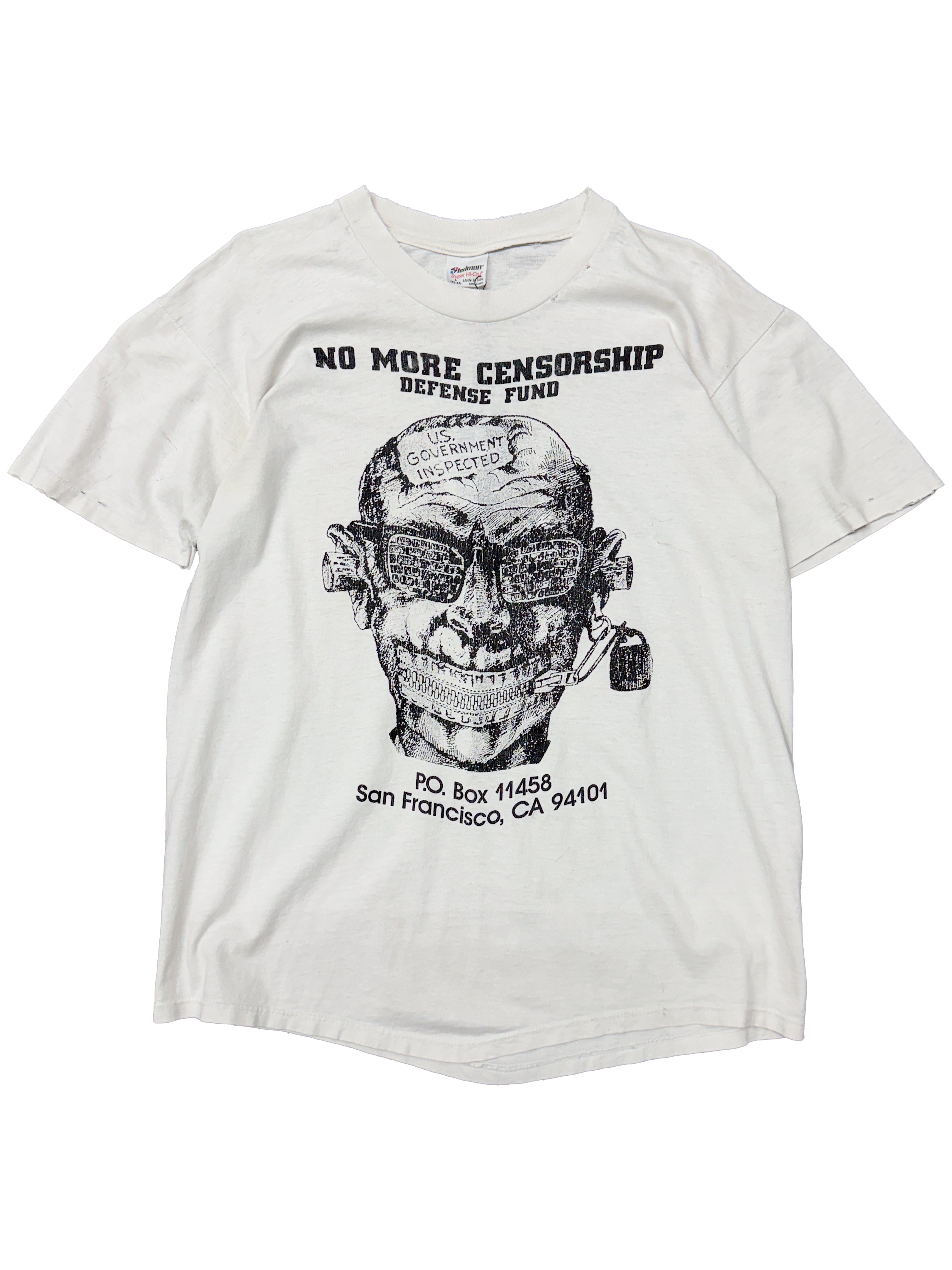 1980s Dead Kennedys "No More Censorship" (Large)