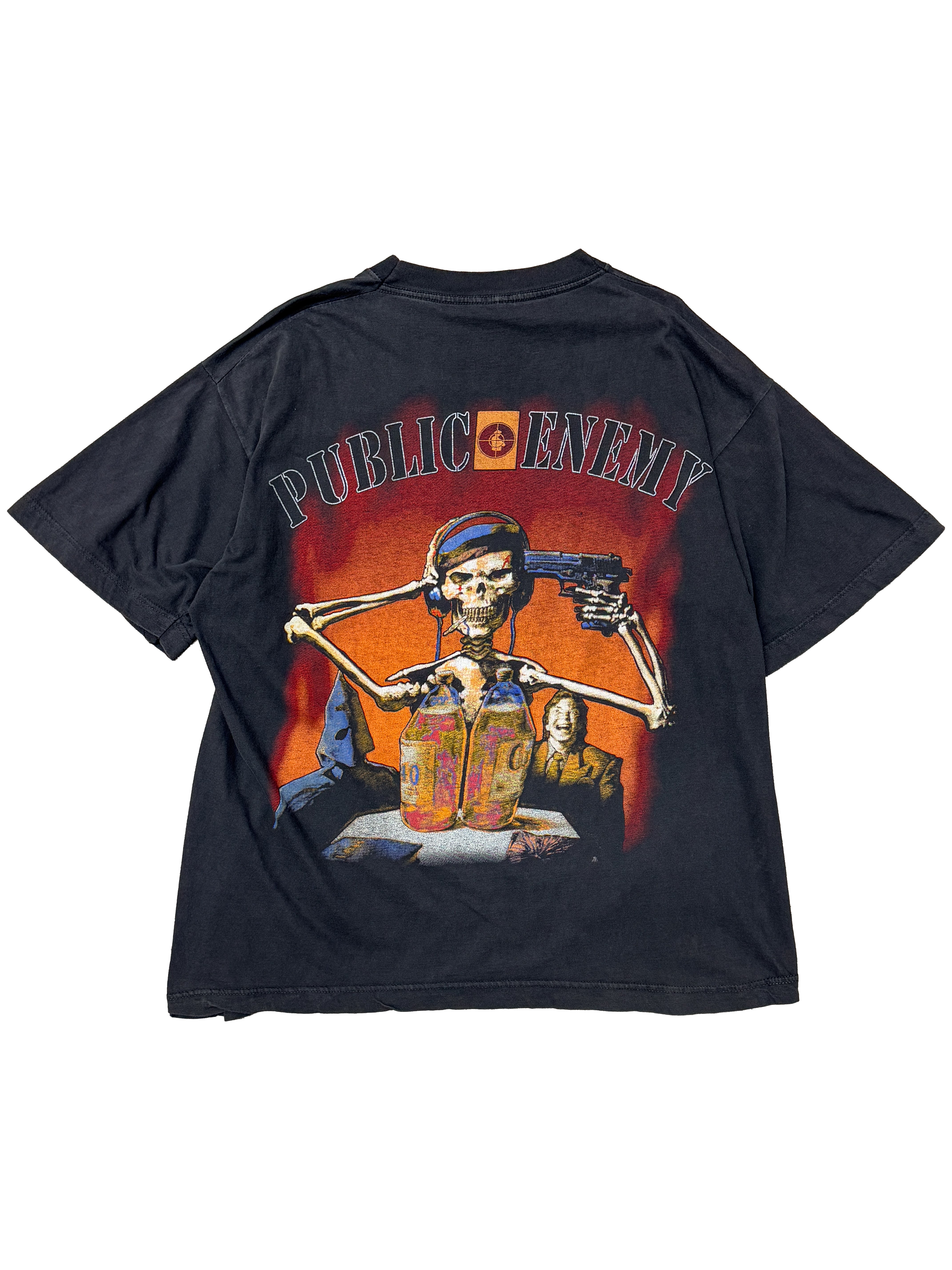 1990s Public Enemy "Sick-n-Hour" (X-Large)