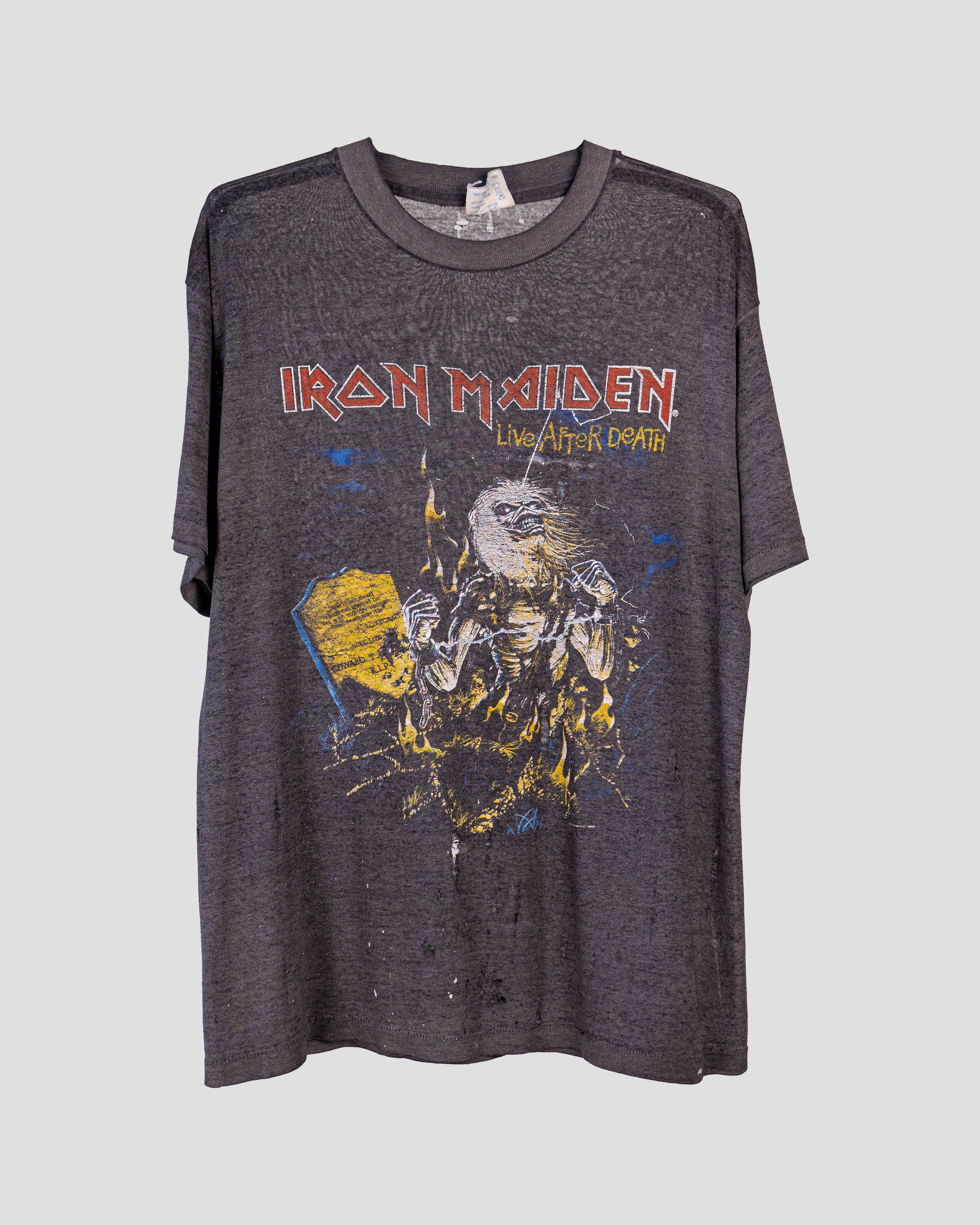 1980s Iron Maiden "Live After Death" - L
