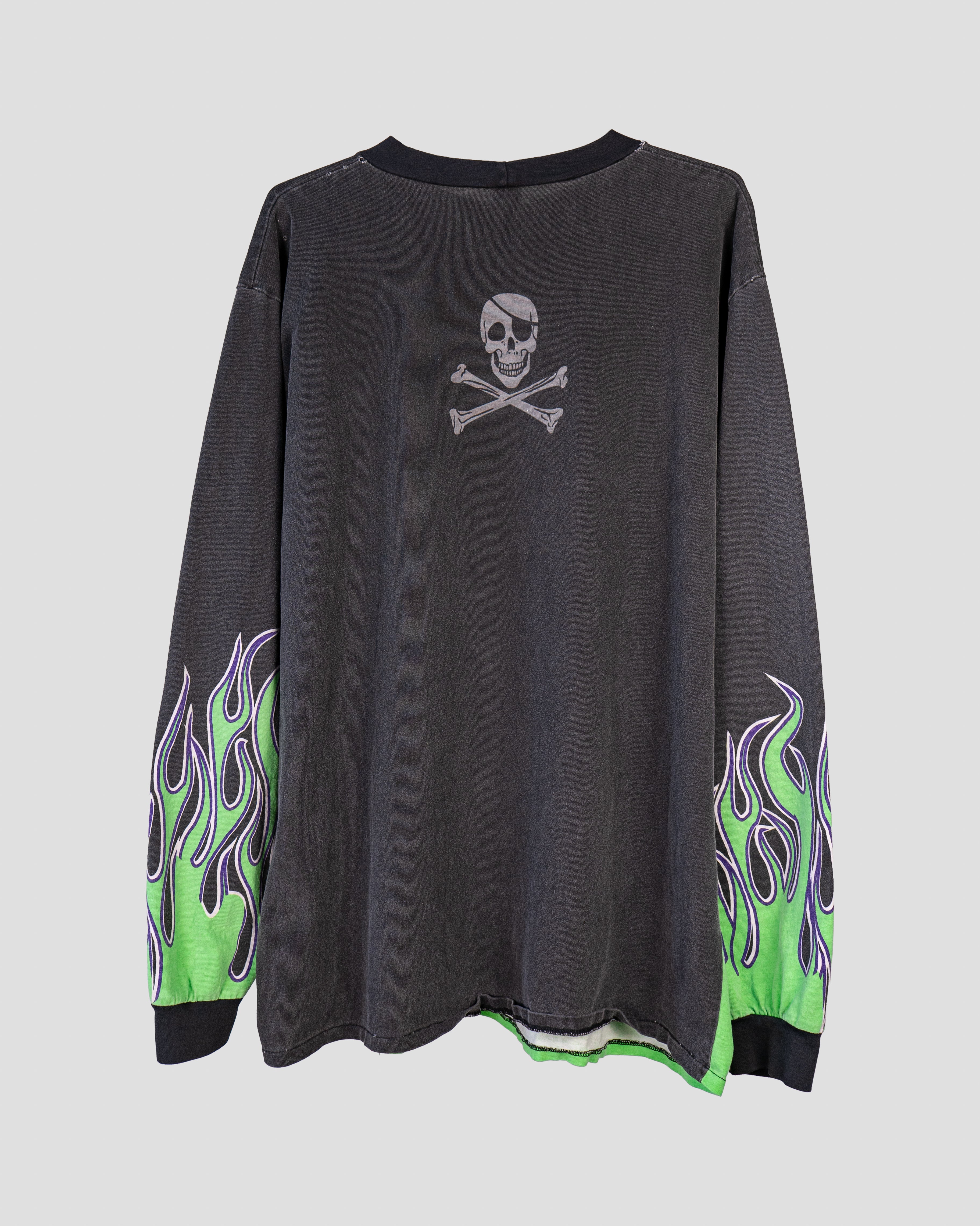1990s Grave Digger "Flames" - XL