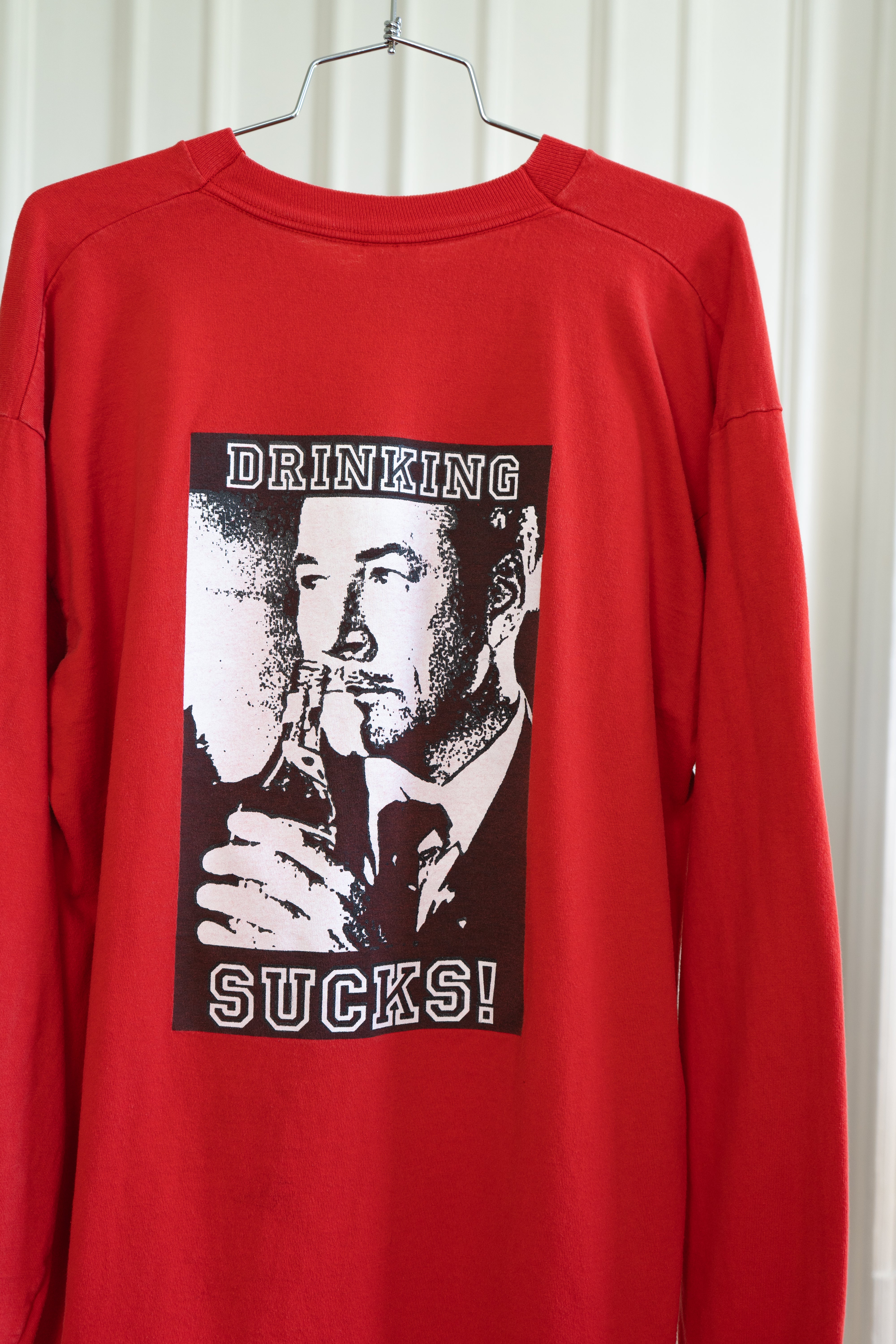 1990s Straight Edge "Drinking Sucks"