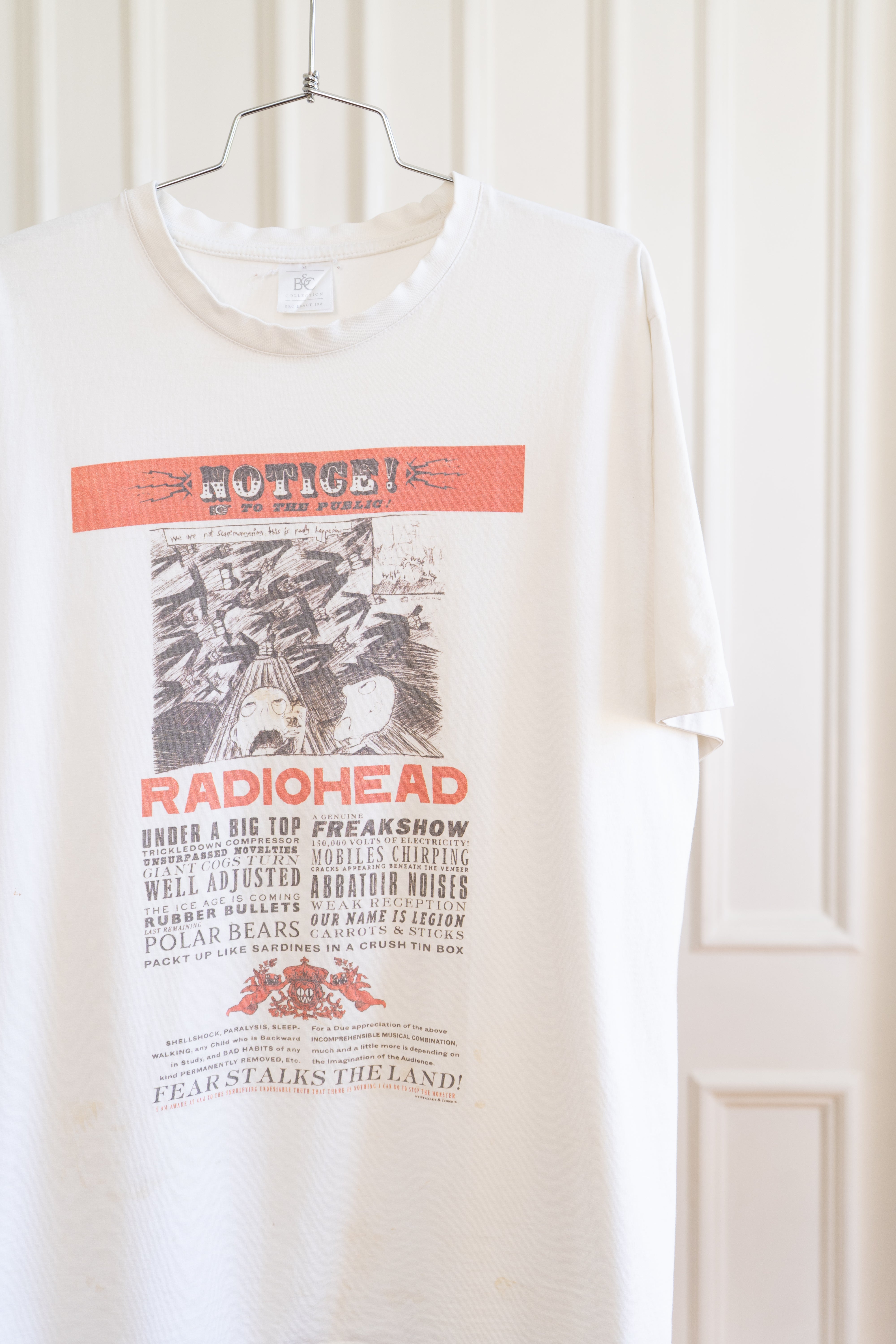2001 Radiohead "Notice"