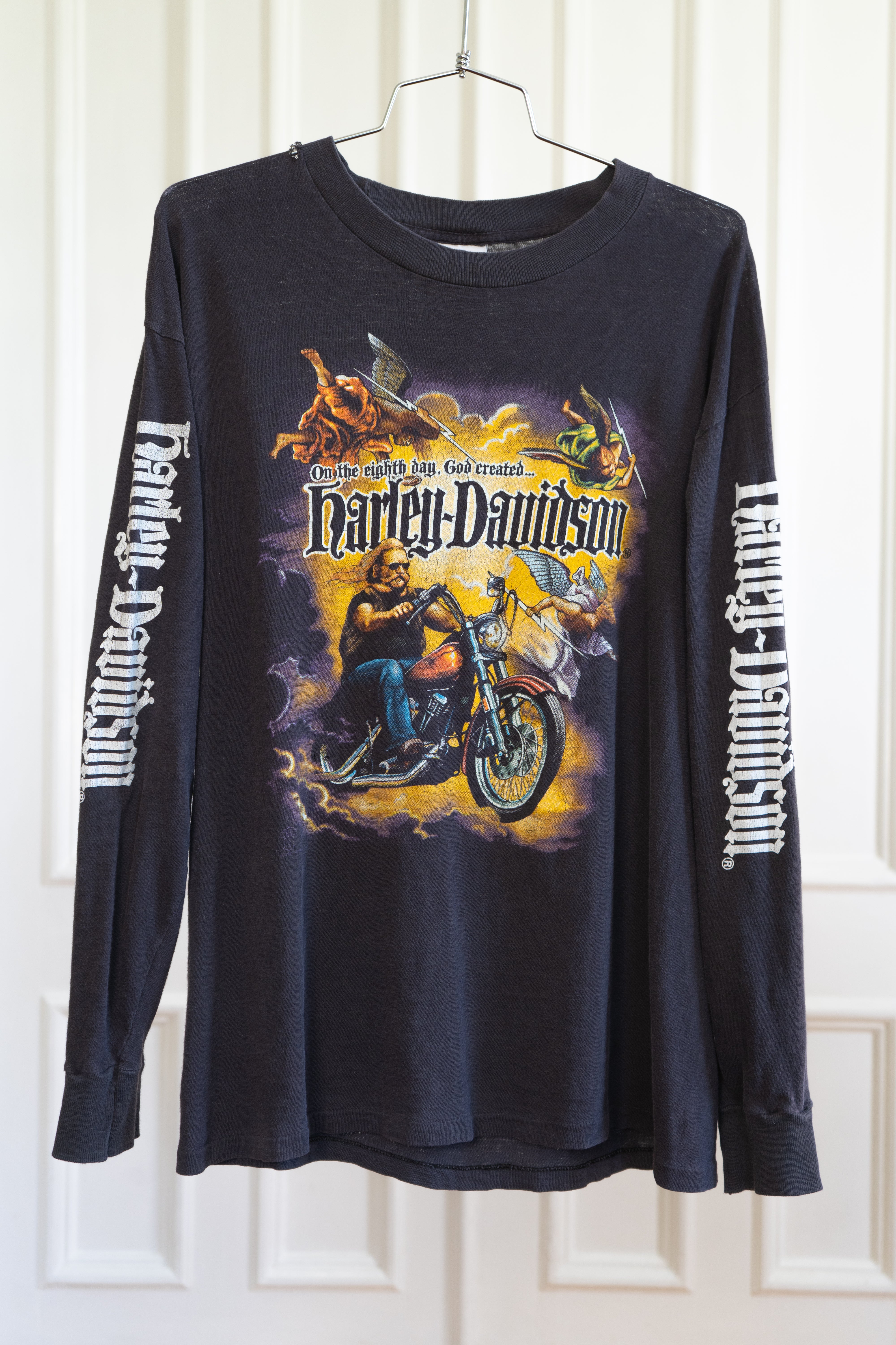 1980s Harley Davidson "On The 8th Day"