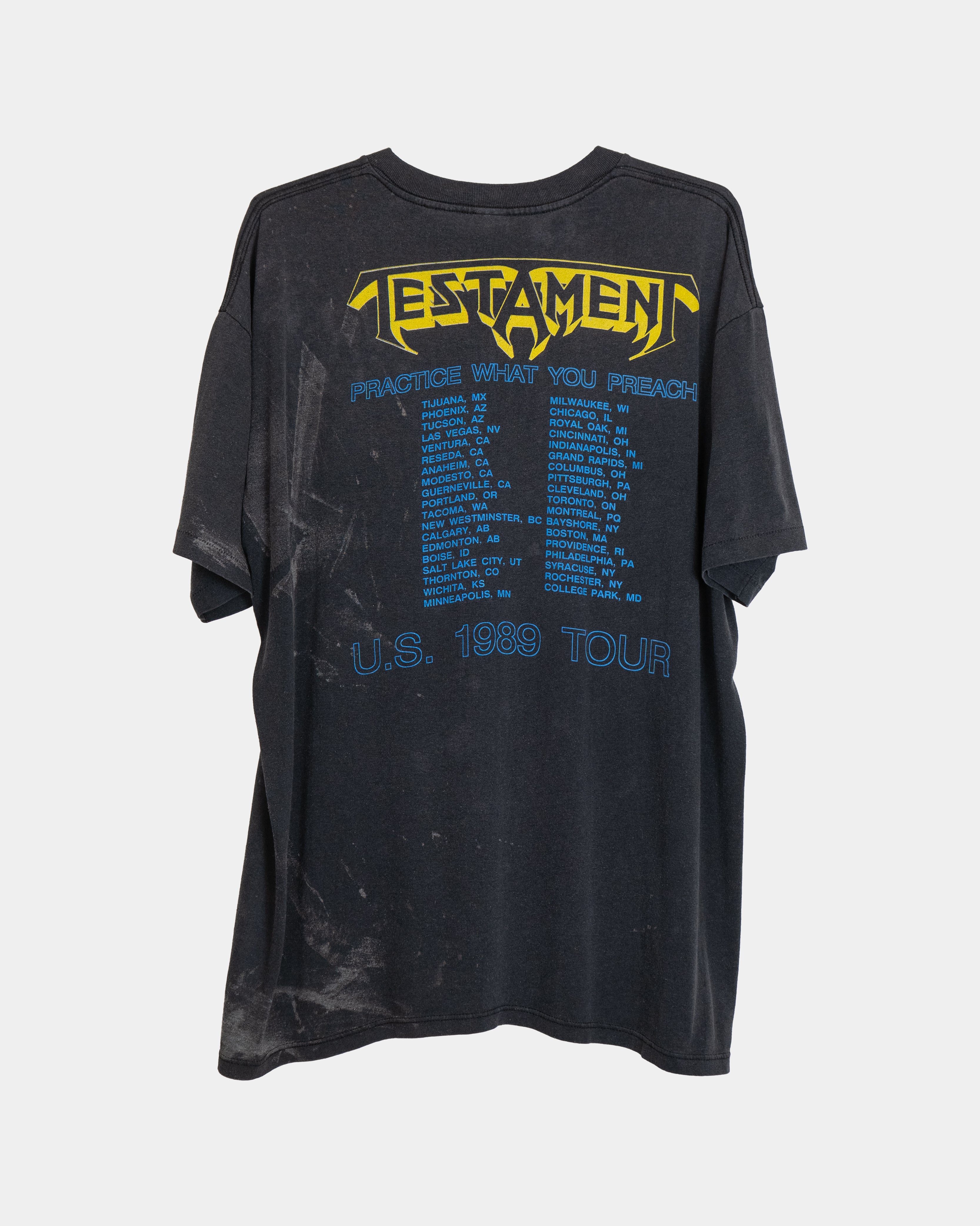 1989 Testament "Disciples Of The Watch"