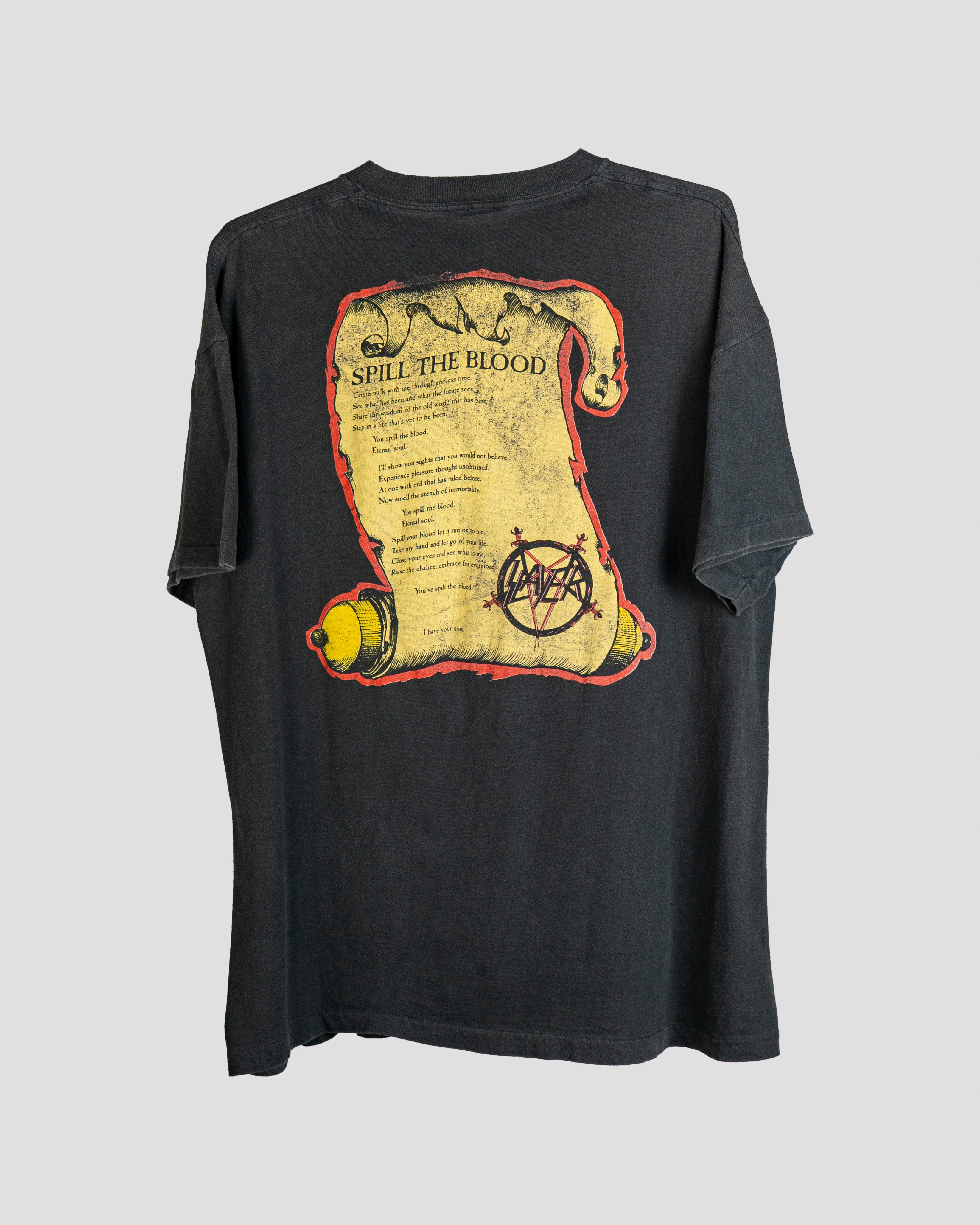 1990 Slayer "Spill The Blood"